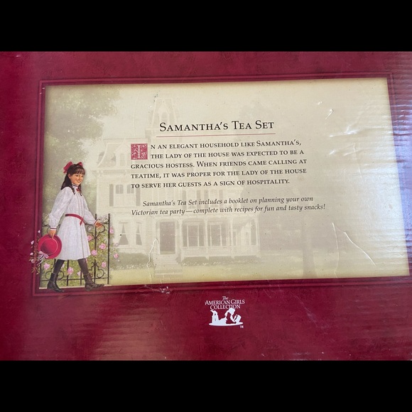 American Girl Dolls,  Samantha Tea Set - Picture 2 of 2